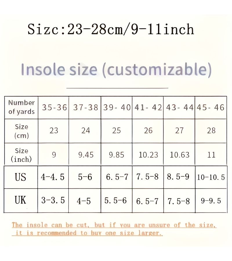 Winter Shoe Insoles Ultra Soft Warm Breathable Thickened Pads Size 43-44 - Image 2