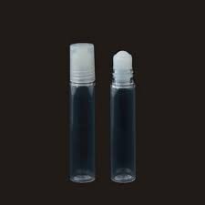 SHREE MAHA 10ml Plastic Roll On Bottles Pack of 10  Transparent Refillable for Deodorant Essential Oils Lip Balm Eye Roller Cream Lotion Oil - Image 1