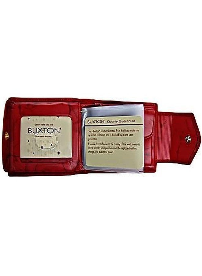 Buxton Heiress Convertible Billfold, Red - Image 4