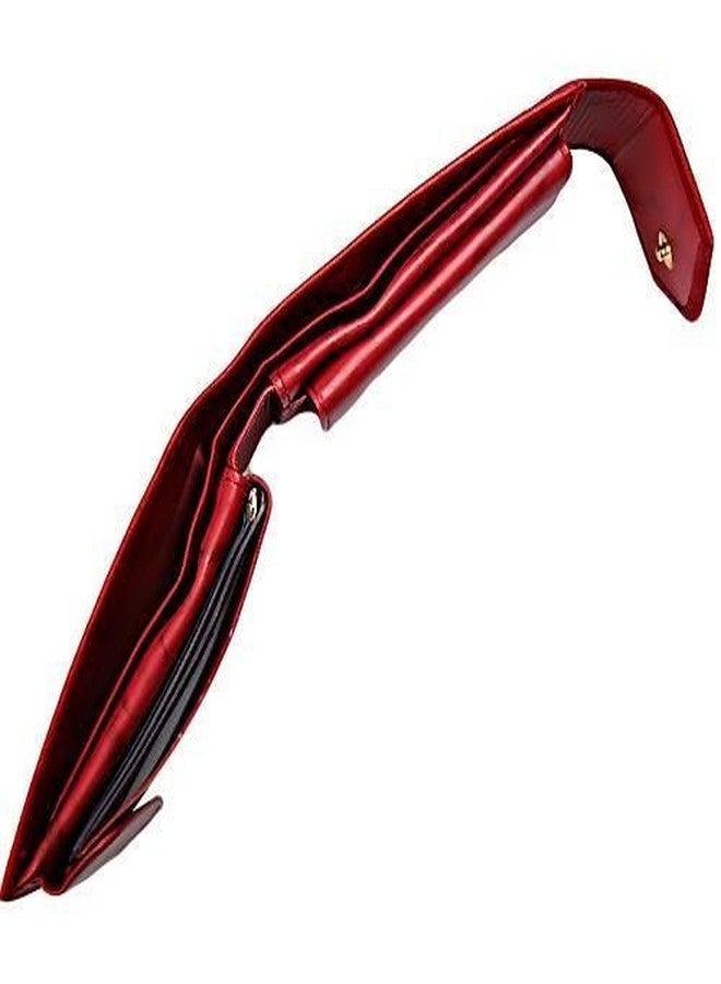 Buxton Heiress Convertible Billfold, Red - Image 3