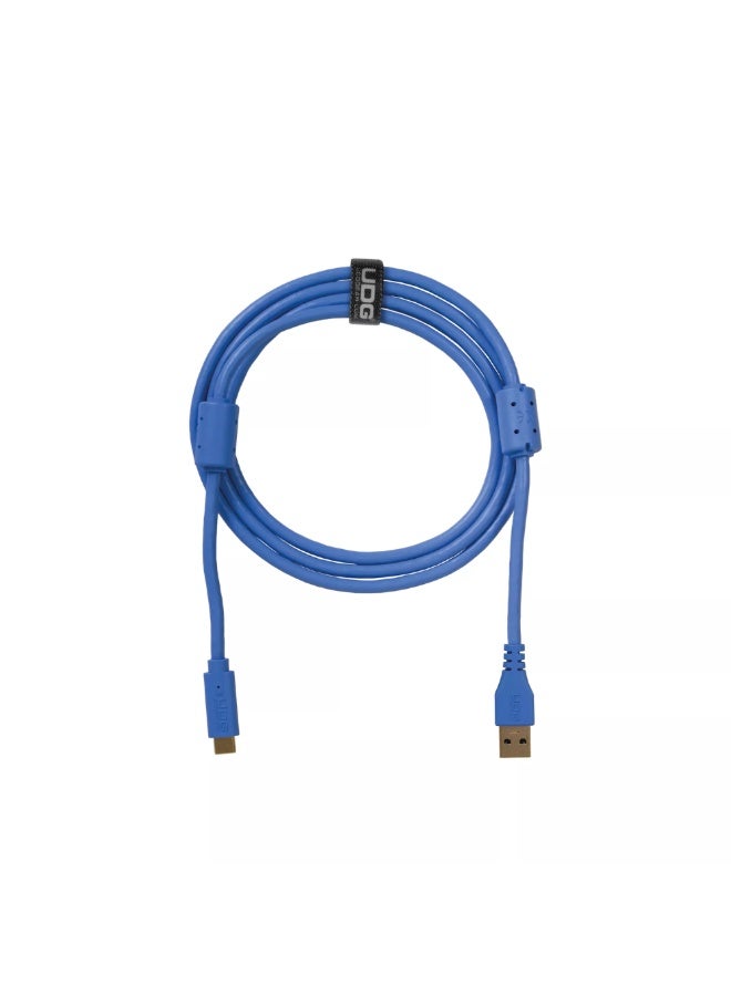 UDG Ultimate Data Cable USB 3.0 C-A, Light Blue, Straight, 1.5 m - Image 2
