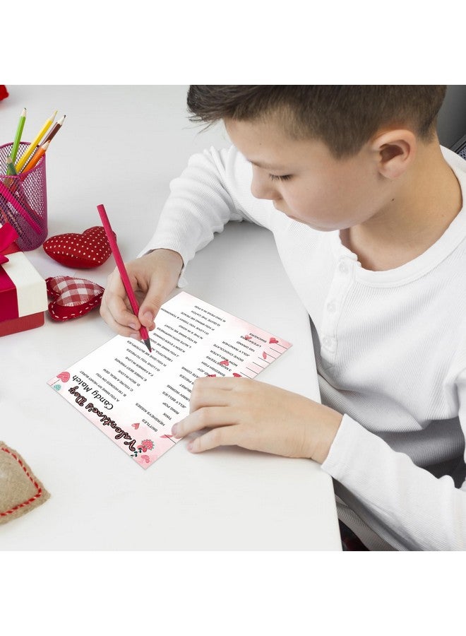 MLOLM ألعاب الحفلات بطاقة البحث عن الكلمات خلط الكلمات لعبة الحفلة الصفية إيموجي بيكتشيناري للأنشطة الصفية المنزلية - Image 5