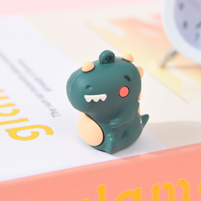 Generic Creative Cartoon Silicone Pencil Sharpener Little Dinosaur (bagged) 
