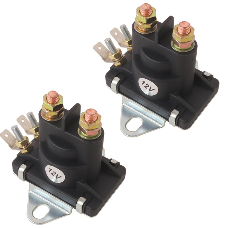 2Pcs 12V Automatic Starter Solenoid Switch For 35 275 HP Outboard Motor 50Hp 4 Cyl 3 Cyl - Image 2