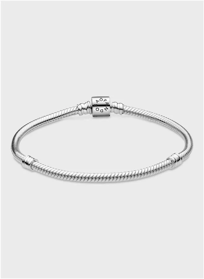 Pandora  Barrel Clasp Snake Chain Bracelet for Women | Best Price UAE