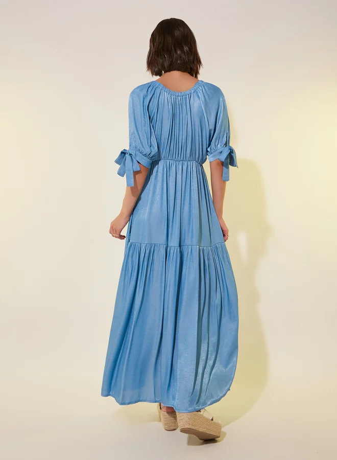 Take Two Tiered Chiffon Dress