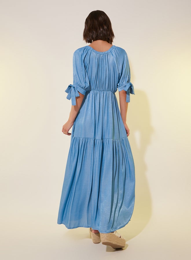 Take Two Tiered Chiffon Dress  - Image 5