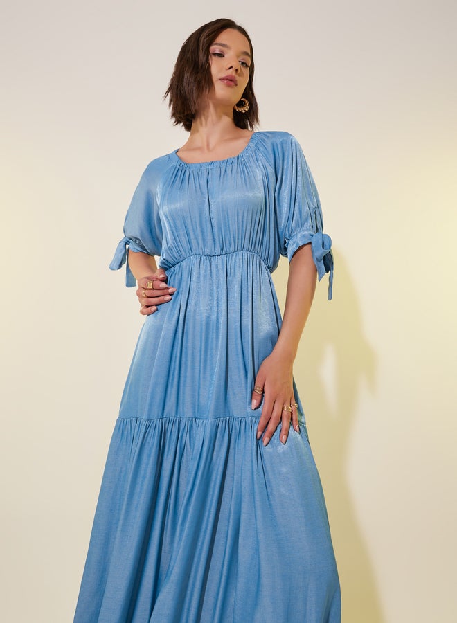 Take Two Tiered Chiffon Dress  - Image 3