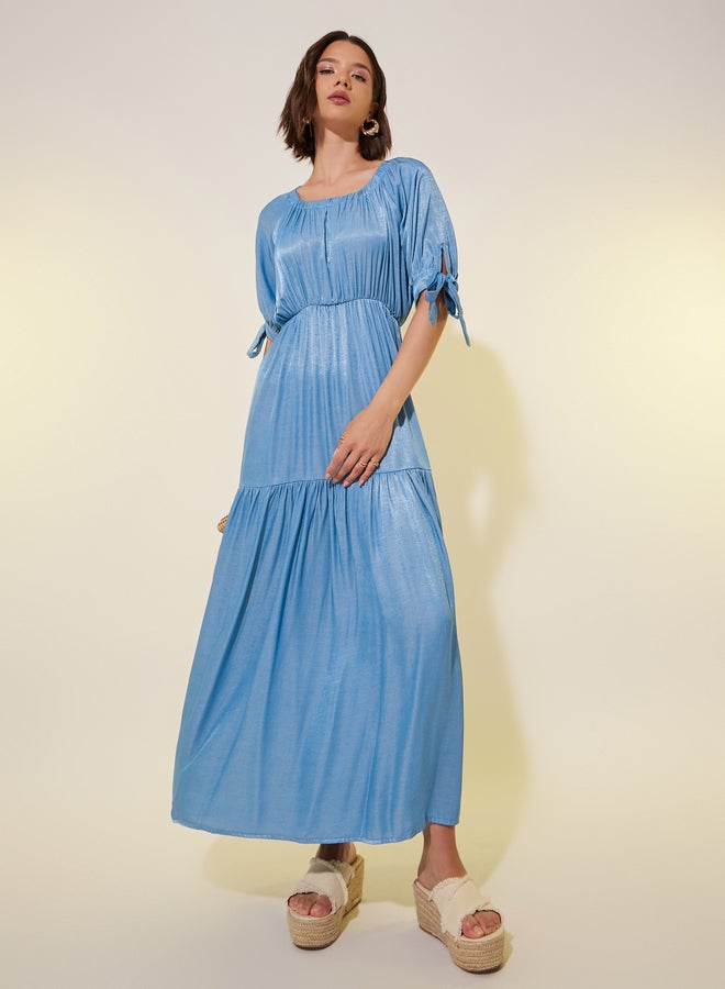 Take Two Tiered Chiffon Dress  - Image 2