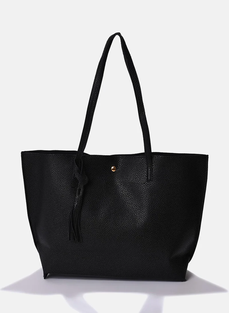 Haute Sauce Trove Black Tote Bag