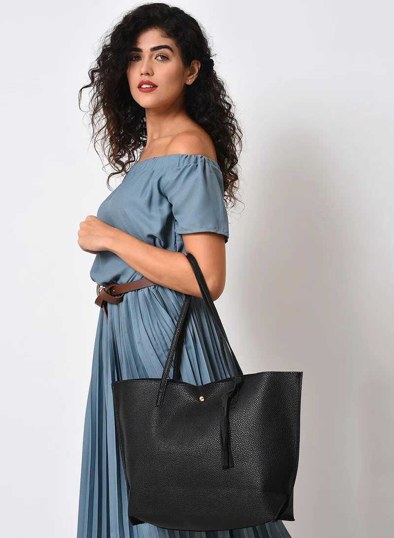Haute Sauce Trove Black Tote Bag