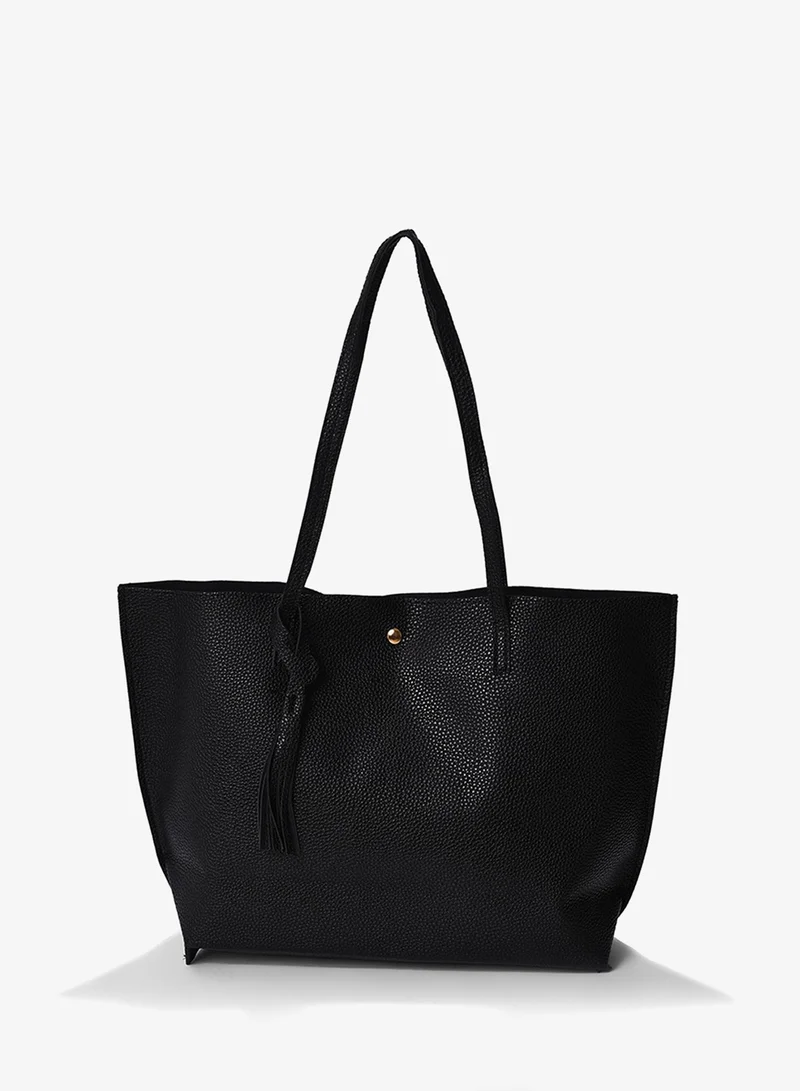 Haute Sauce Trove Black Tote Bag