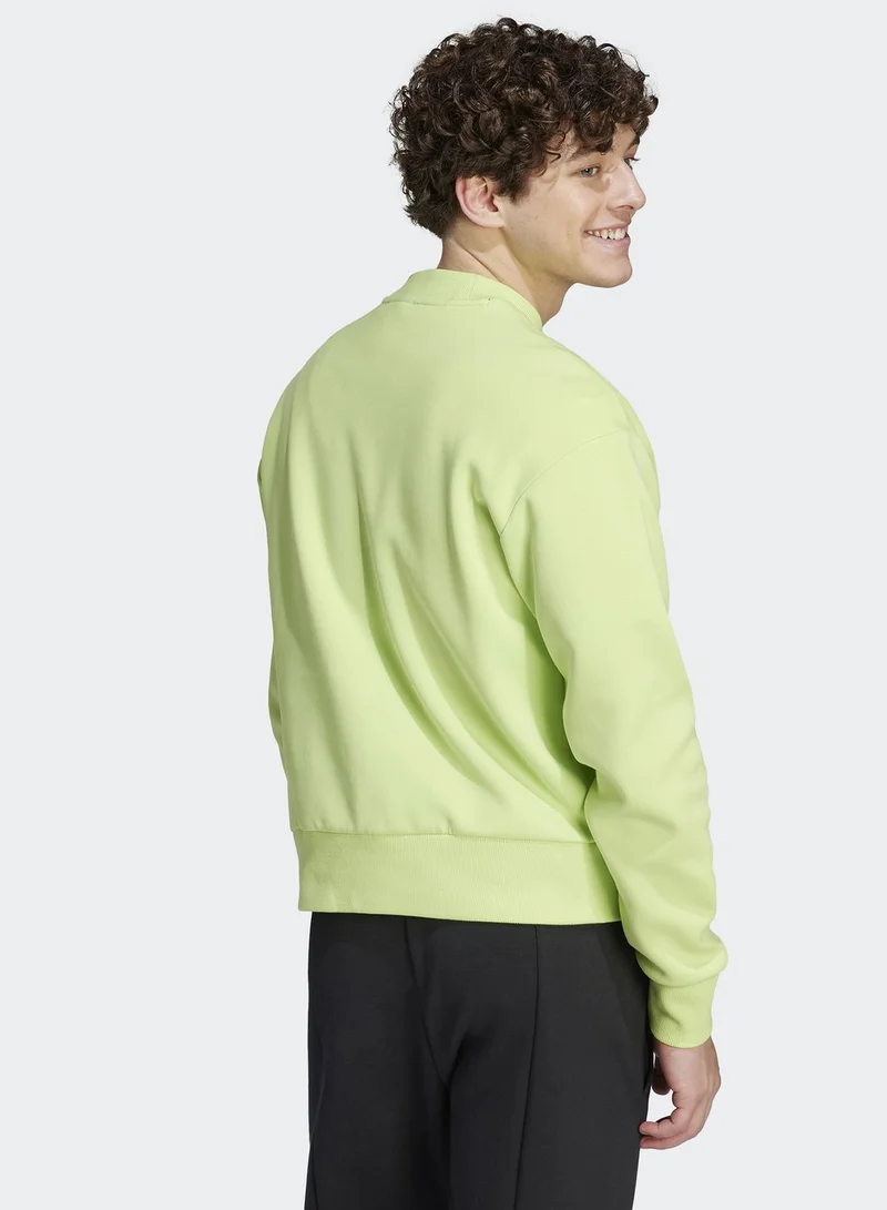 Adidas Future Icons Badge Of Sport Crew Sweatshirt