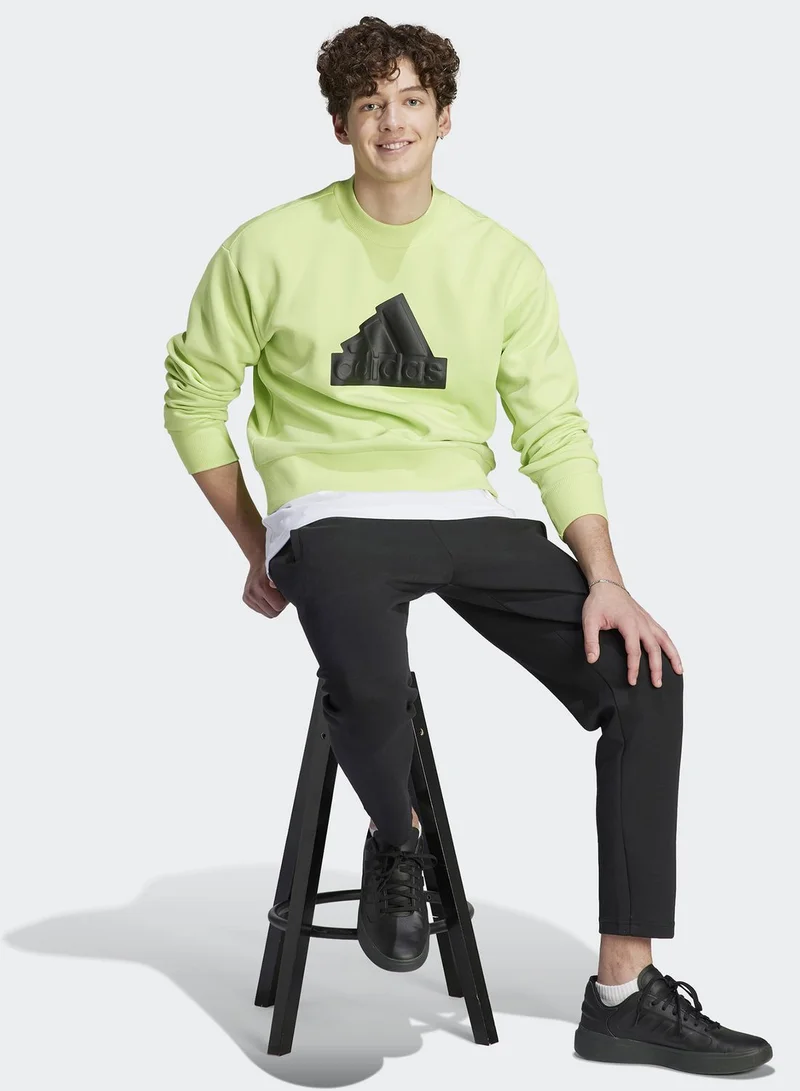 Adidas Future Icons Badge Of Sport Crew Sweatshirt
