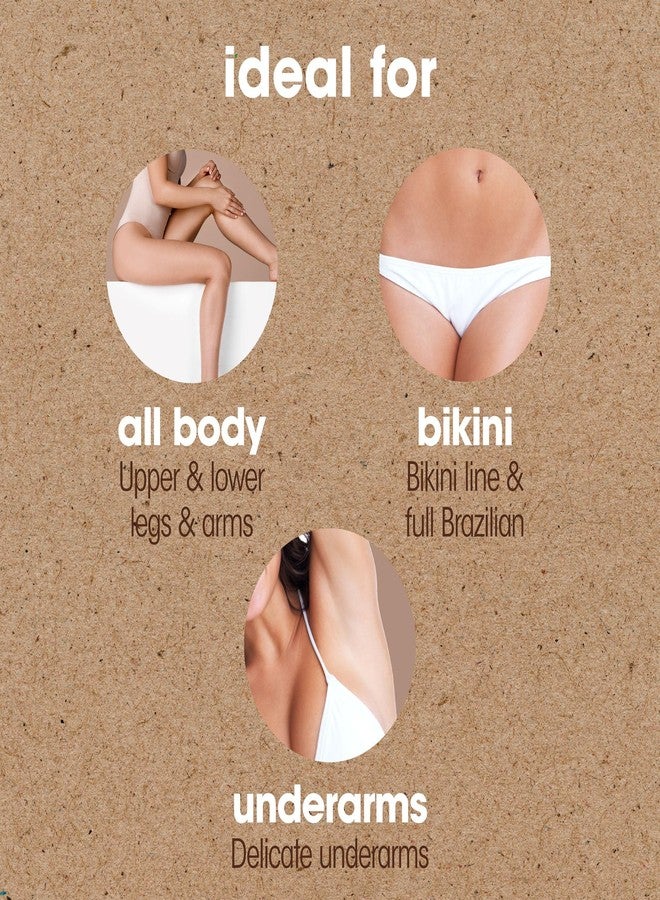 Nad's Wax Kit - All Skin Types - Women's Hair Removal with 8 Facial, 12 Body, and 4 Bikini Strips - Image 4