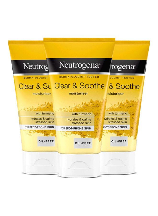 Neutrogena Clear and Soothe Oil-Free Gel Moisturiser 75ml - Image 1