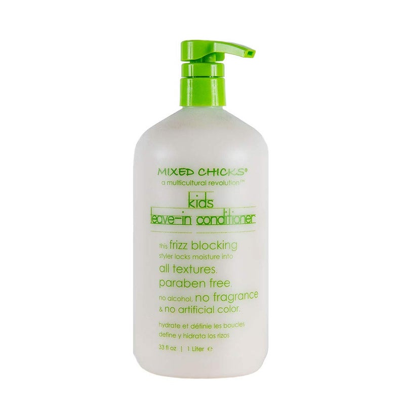 Mixed Chicks Kids Leave-In Conditioner - Eliminate Frizz & Define Curls, 33 fl.oz. - Image 1