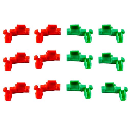 ANTS PART 6 Pairs Tailgate Handle Rod Clip for 19992007 Chevy Silverado GMC Sierra OEM Replacement Pair 88981030 88981031 - Image 1