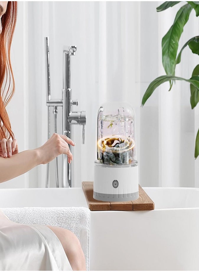 LIVVY Portable Mini Washing Machine, Underwear Washer, Cordless & Rechargeable Laundry Cup for Bra, Socks, Delicates, Travel Compact Washer, 2025 Upgraded Eco-Friendly Fast Cleaning Machine (White) - Image 2