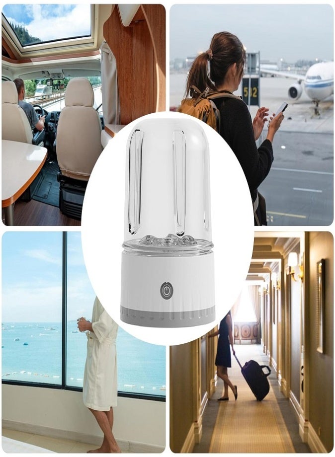 LIVVY Portable Mini Washing Machine, Underwear Washer, Cordless & Rechargeable Laundry Cup for Bra, Socks, Delicates, Travel Compact Washer, 2025 Upgraded Eco-Friendly Fast Cleaning Machine (White) - Image 3