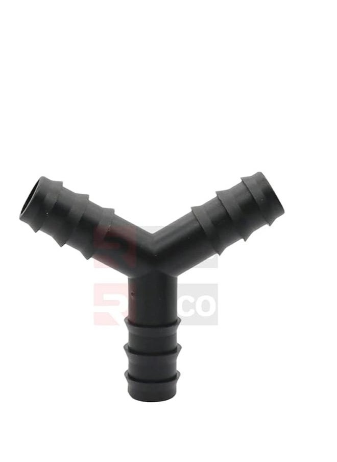 RACO RACO 3 Way Hose connector Garden 16mm. Water Quick Coupling Homebrew Agriculture Drip Irrigation Fittings, Water Splitter Drip Irrigation Fittings Connector Pack of 2  - Image 3