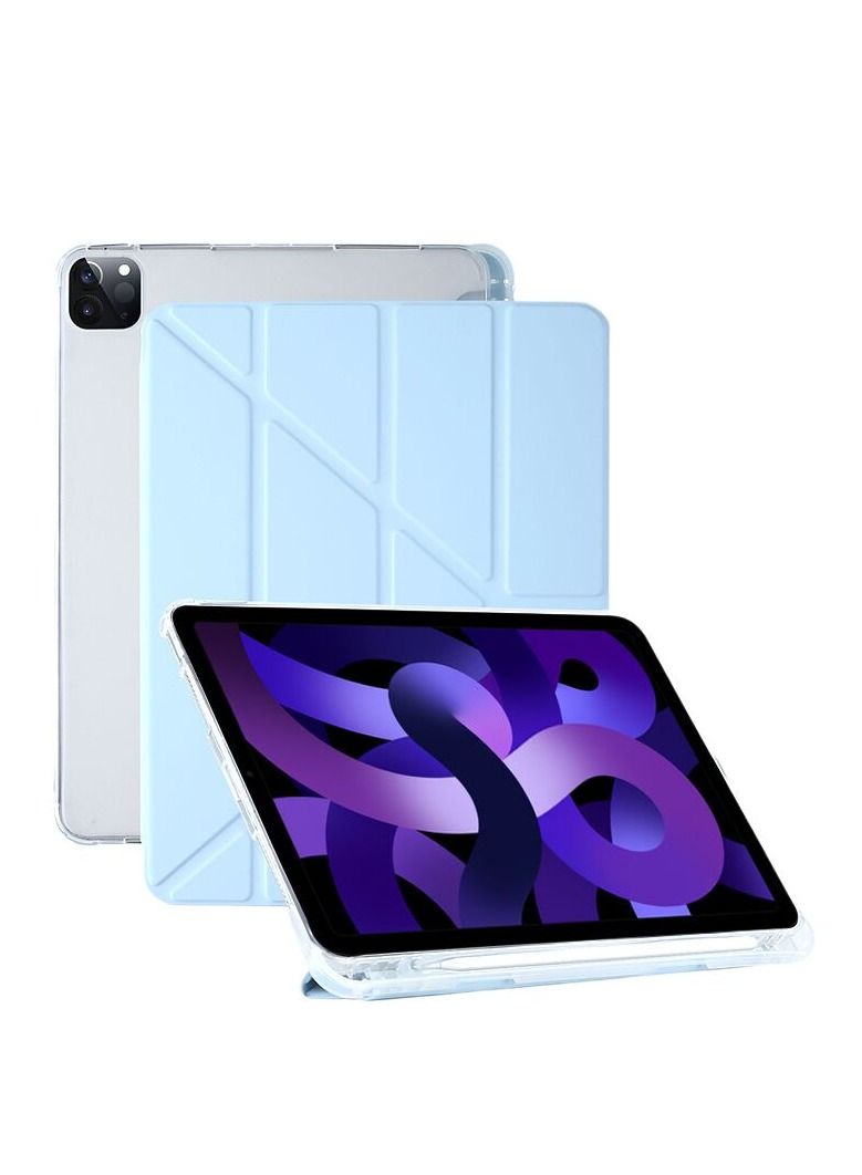 Loquat Blue iPad Soft Shell Low Protective Case With Pen Slot