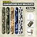 PullCrease Camo Slap Bracelets Assorted Army Slap Wristbands Snap Bracelets Green Camouflage Military for Camo Theme Kid Adult Army Party Favors Goodie Stuffers Classroom Prizes Birthday Gift5 Colors100 Pcs - Image 4