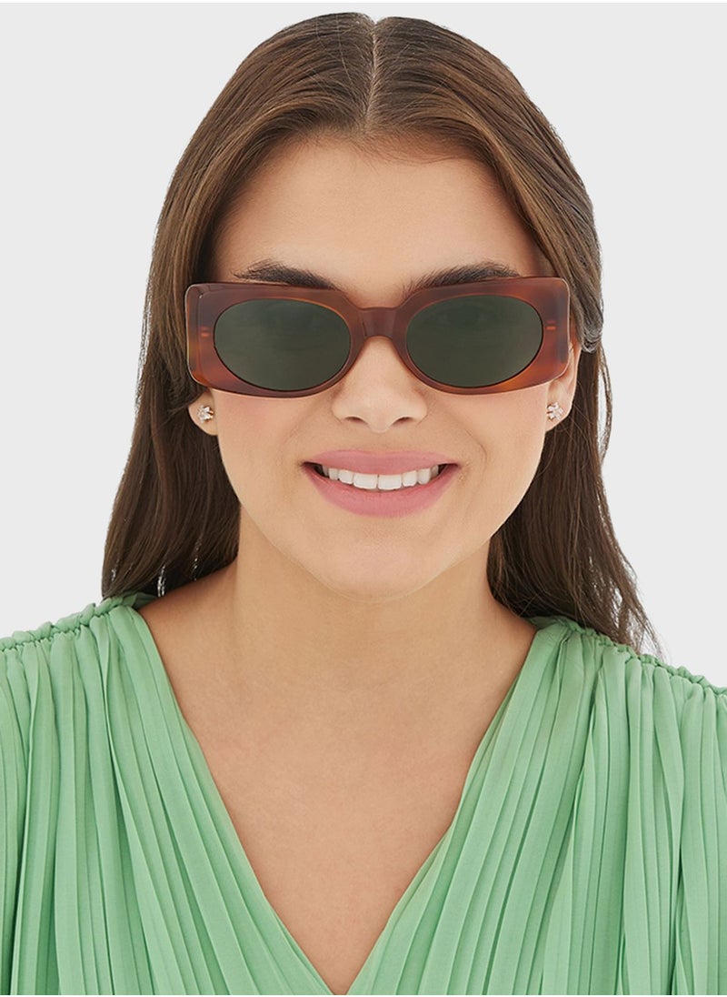 30Sundays - Piper Rectangular Sunglasses - Image 1