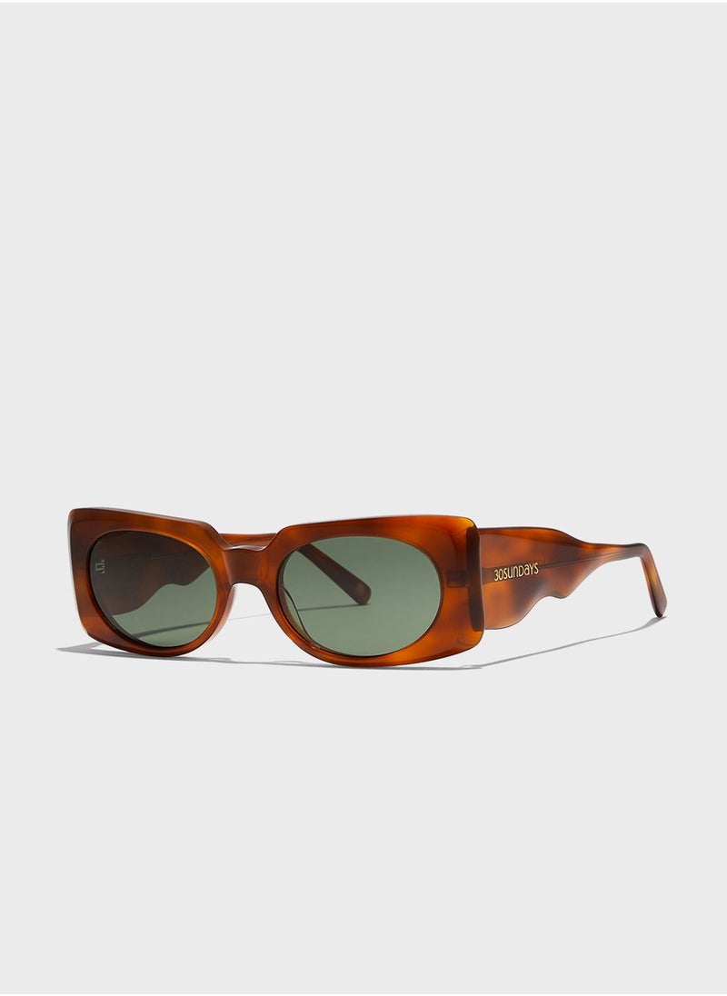 30Sundays - Piper Rectangular Sunglasses - Image 1