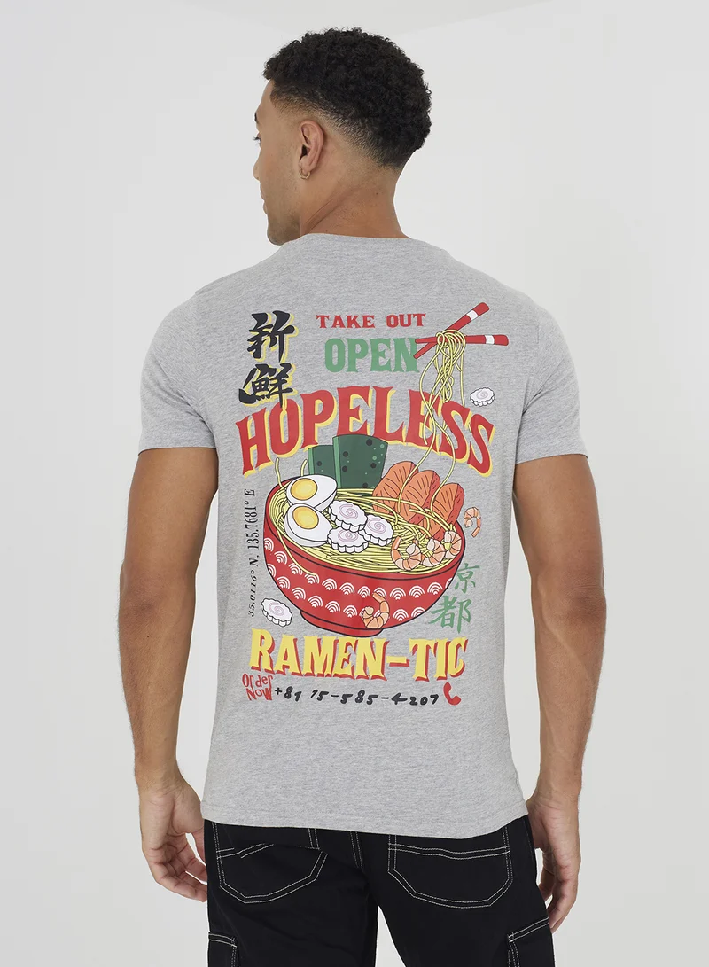 BRAVE SOUL Graphic Print T-Shirt