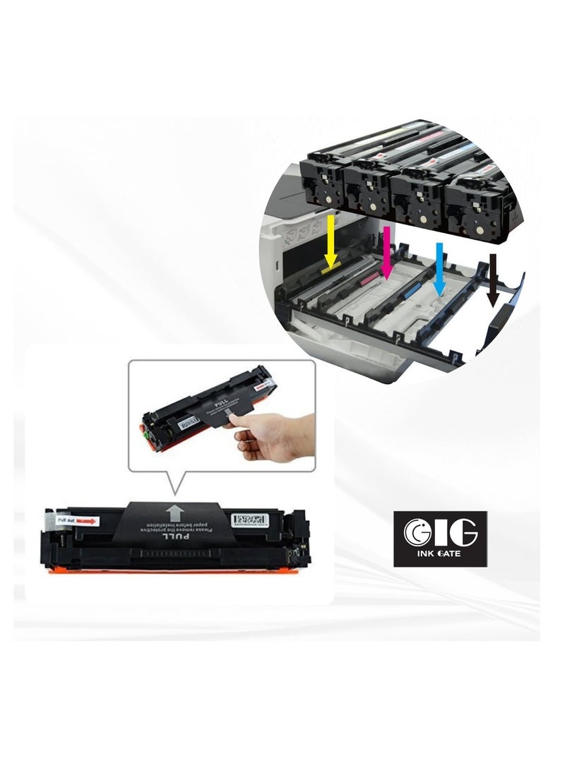 أي جي كارتريدج حبر أرجواني متوافق IG – 415A – متوافق مع HP Color LaserJet Pro M454dn، M454dw، MFP M479fdw، M479fnw (حتى 2100 صفحة) - Image 4