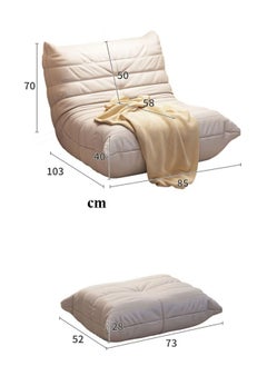 NKX Modern Multifunctional Caterpillar Lazy Sofa for Luxe Bedrooms  - Image 5