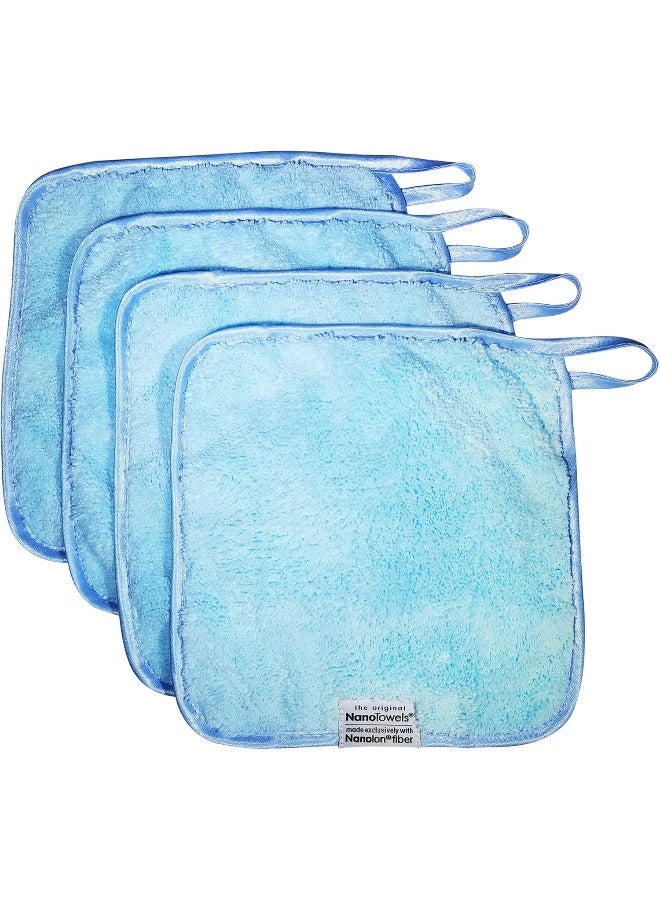 Life Miracle Nano Towels - Amazing Eco Fabric That Cleans Virtually Any Surface With Only Water. No More Paper Towels Or Toxic Chemicals | 4-Pack (8x8", Seashore Teal) - Image 5