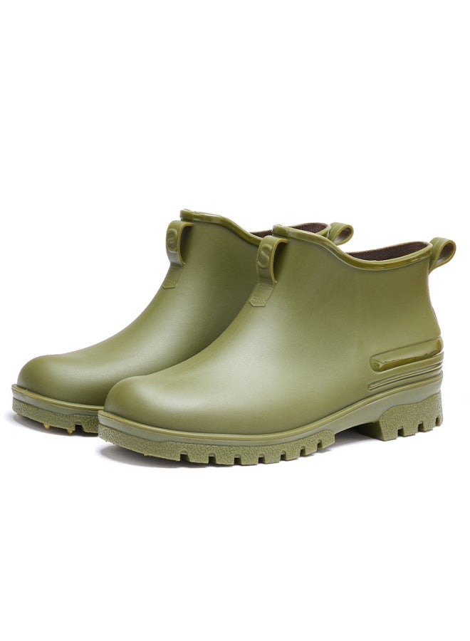 Fashion Couple Rain Shoes Casual Men's And Women's Shoes Trendy Shoes Sports Waterproof Shoes Chef Glue Shoes Work Rain Boots