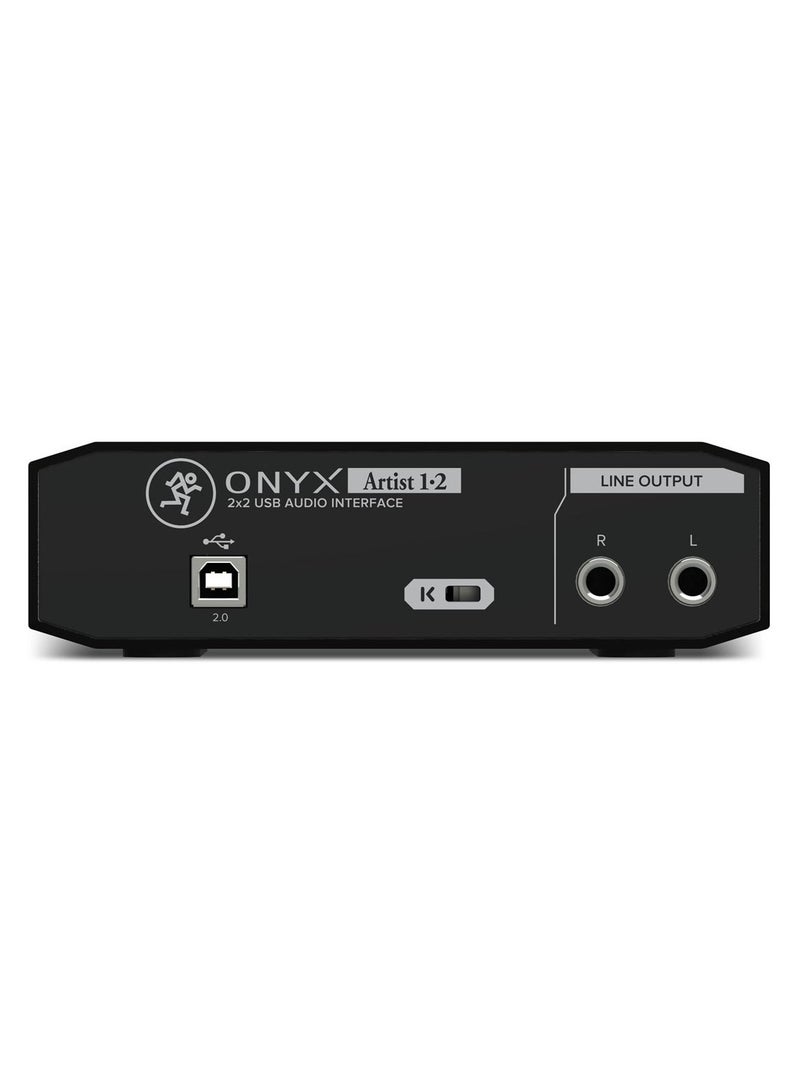 Mackie 2-in/2-out USB 2.0 Audio Interface, 24-bit/192kHz, with 1 Onyx Mic Preamp, Zero-latency Direct Monitoring, and Software Bundle - Mac/PC - Image 3