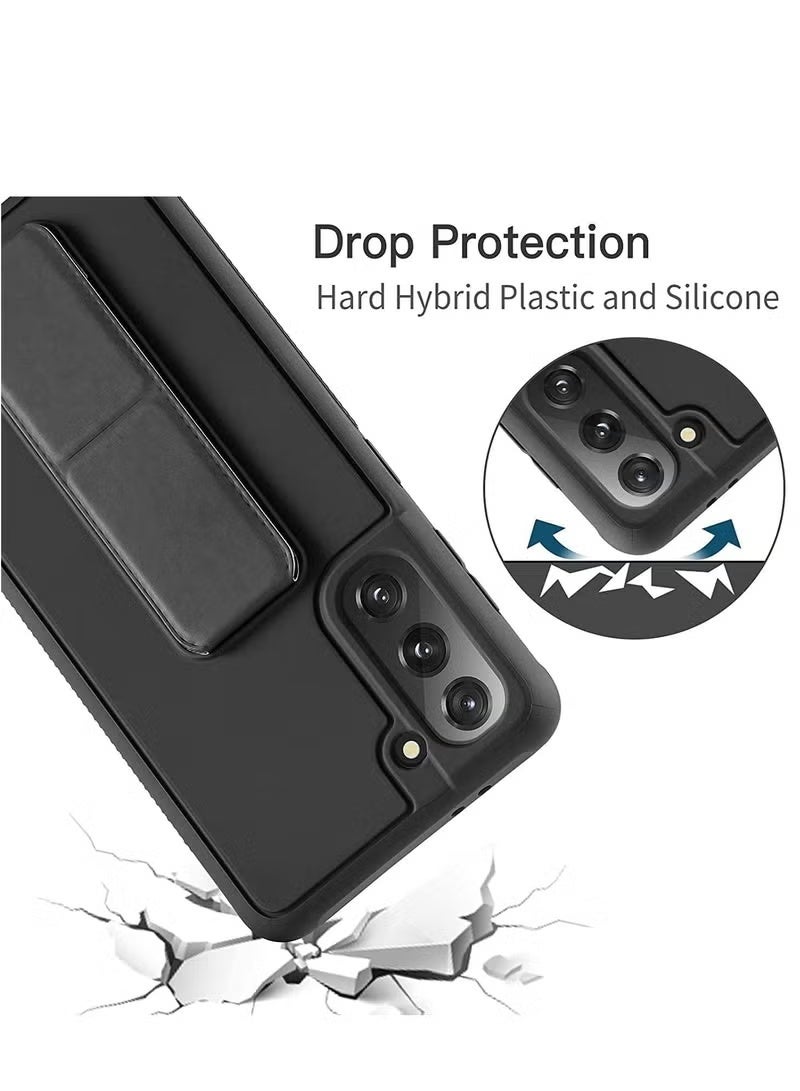 GENNEXT Samsung Galaxy S24 PLUS Case Cover Magnetic Car Mount Kickstand & Holder, Premium Silicone Vertical & Horizontal Hand Strap and Grip with Multi Stand for Samsung Galaxy S24 PLUS - Image 5