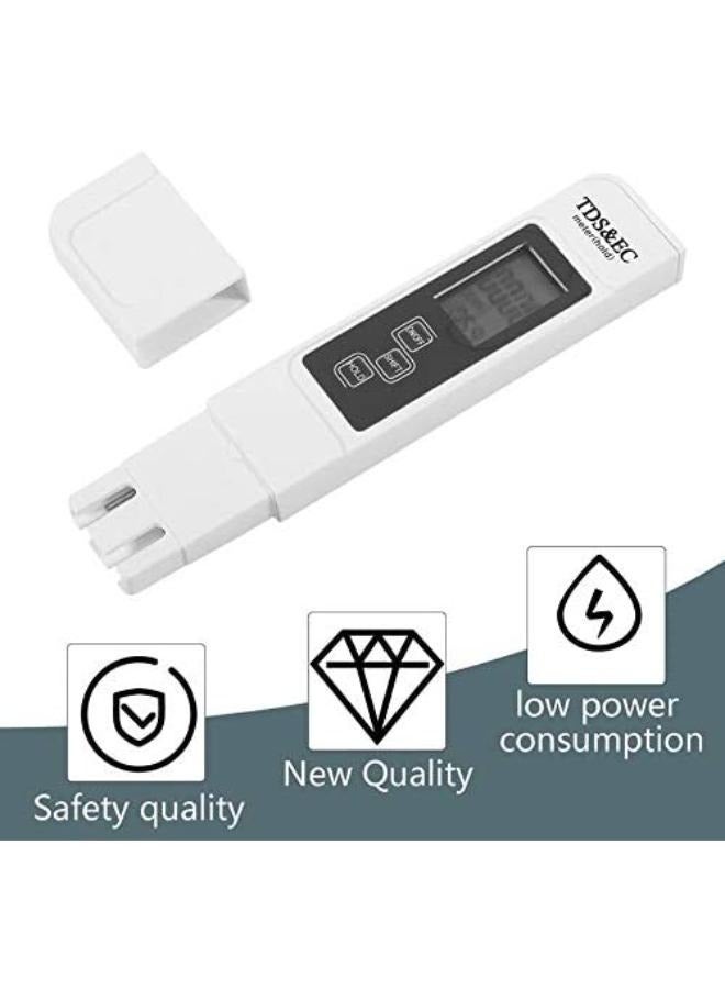 جهاز قياس TDS وEC باللون الأبيض - Image 5