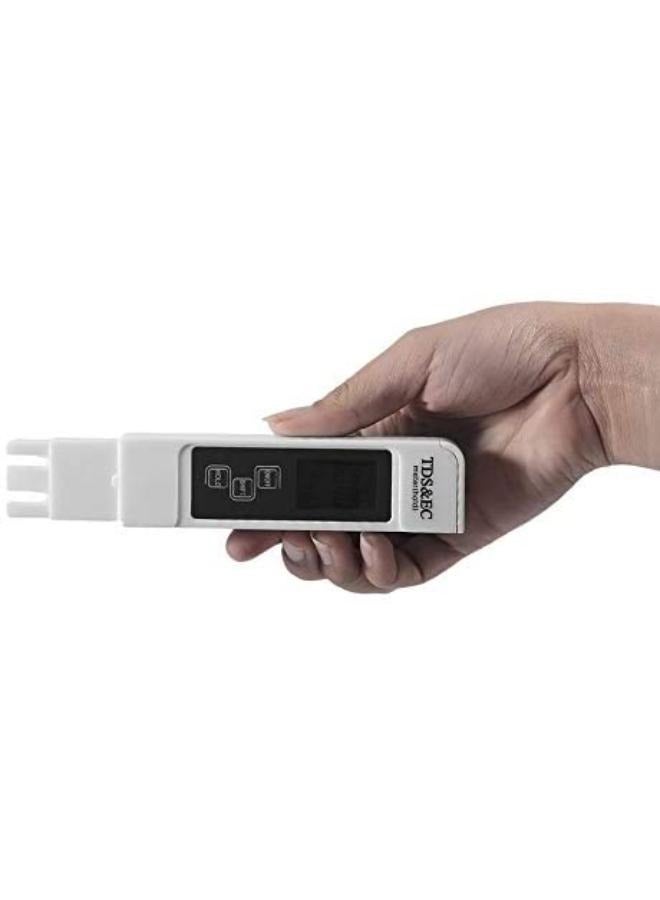 جهاز قياس TDS وEC باللون الأبيض - Image 2