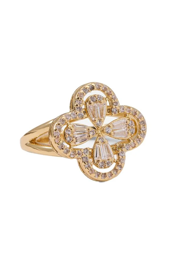 Iconsparkles Ladies Multi Color Ring