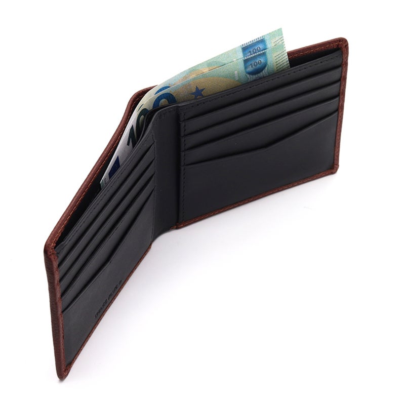 Chase Plus Leather Wallet for Men, Slim Card Holder Mens Wallet with RFID Function - Image 2