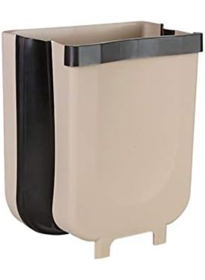 Portable Trash Can Brown/Black 25 x 18 x 22cm - Image 4