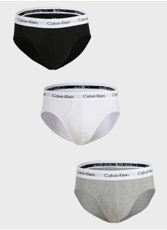 CALVIN KLEIN 3 Pack Logo Band Briefs  - Image 1