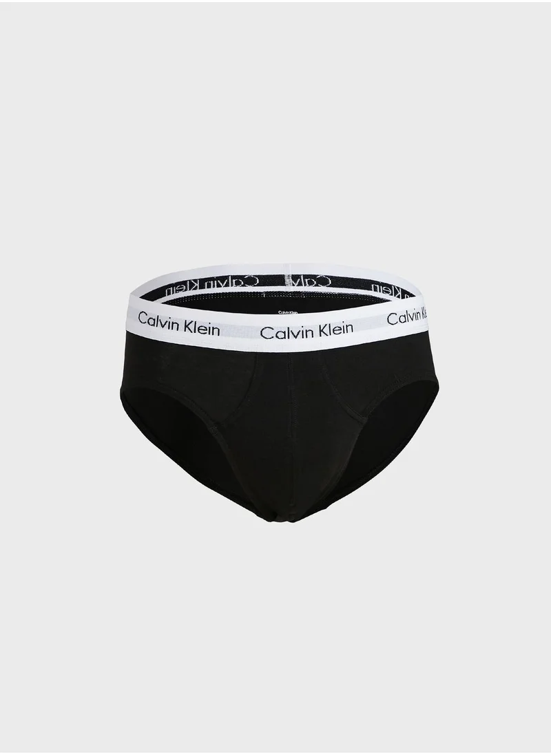 CALVIN KLEIN 3 Pack Logo Band Briefs