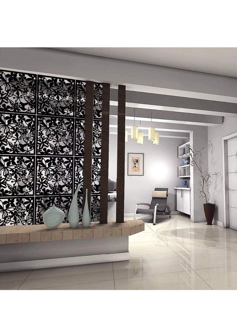 WALALLA 24 Pcs Hanging Room Divider, PVC Panels Screen, Room Divider, Home Decora Board for Decorating Living Room, Dining Room, Sitting Room, Office, Restaurant Decoration - Image 5