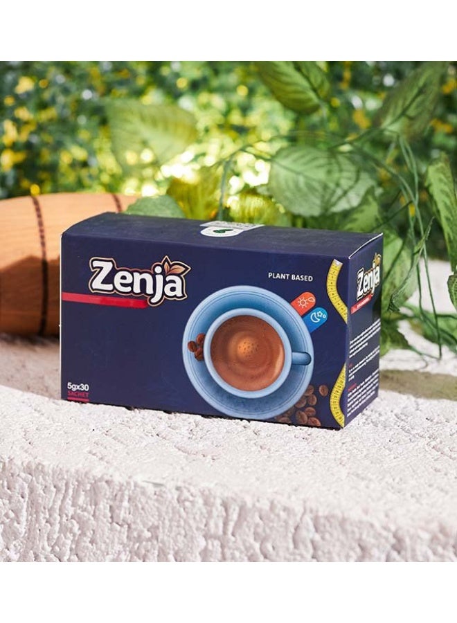 Zenja Plant-Based Coffee Mix – Premium Instant Herbal Coffee | Energy Boost & Fat Burning Support | 30 Sachets - Image 1