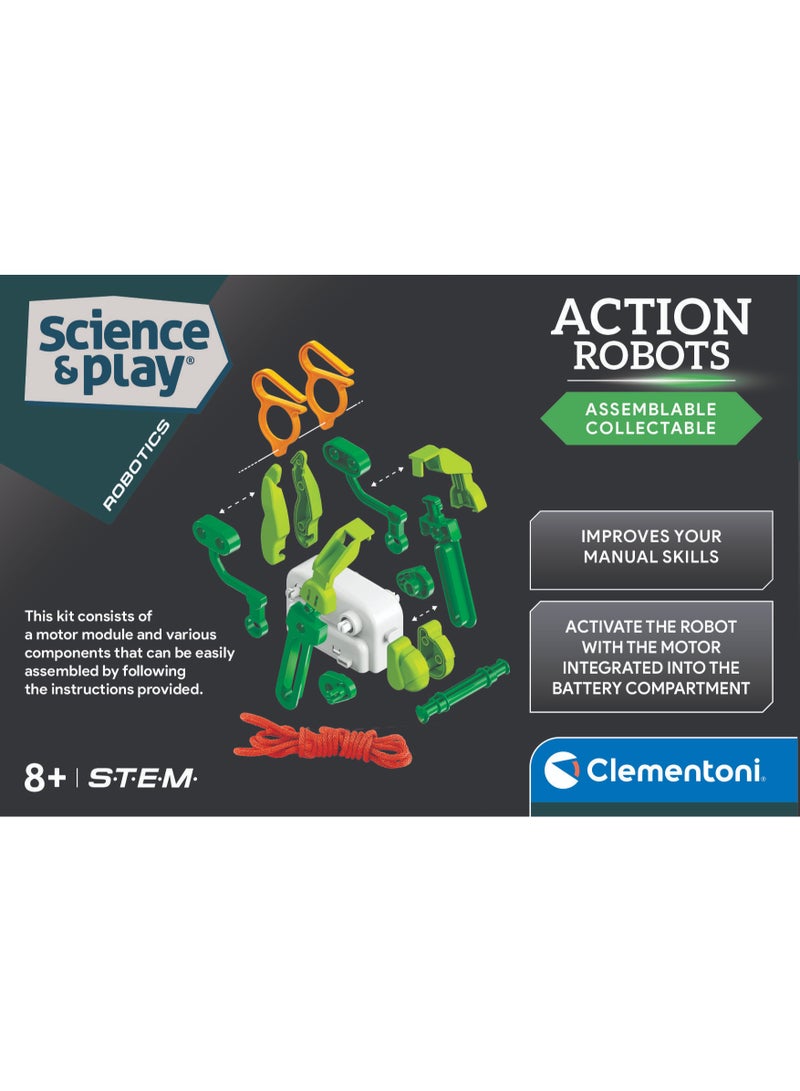 Clementoni Climber Action Robot, Battery Operated | Assemble the Robot | STEM Toys | Science Toys | Educational & Learning Toy | Gift for Kids and Science Lover - Image 5