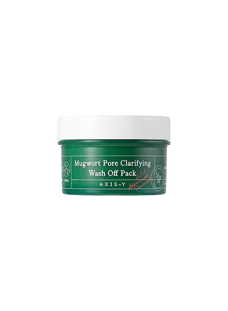 AXIS-Y Mugwort Pore Clarifying Wash Off Pack 100ml - Image 1