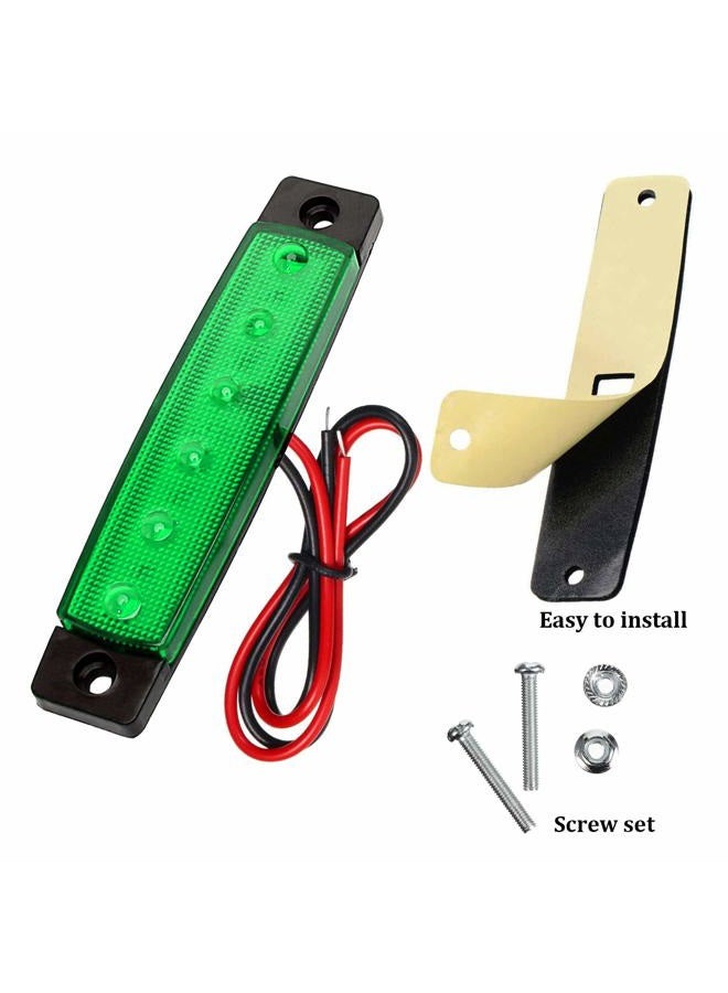 KEING 10X Led Rock Lights, Strip Lights, Wheel Well Lights, Waterproof Exterior Interior Lights, Led Underglow Kit for Golf Cart, Jeep Wrangler, RZR, Offroad, Truck, RV, UTV, ATV, Ford, Snowmobile (Green) - Image 3