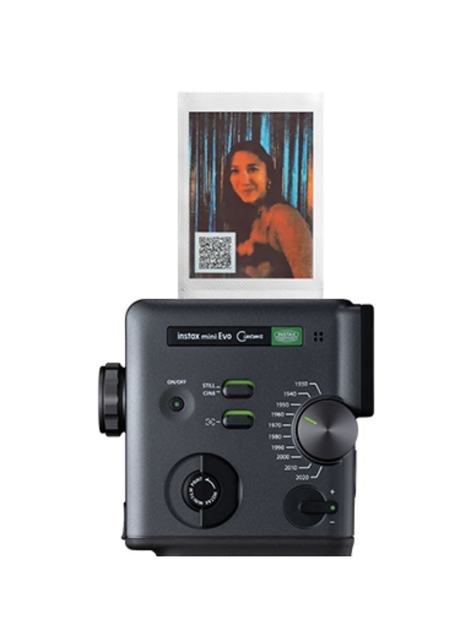 Instax Fujifilm Instax Camera Mini EVO Cinema Black - Image 3
