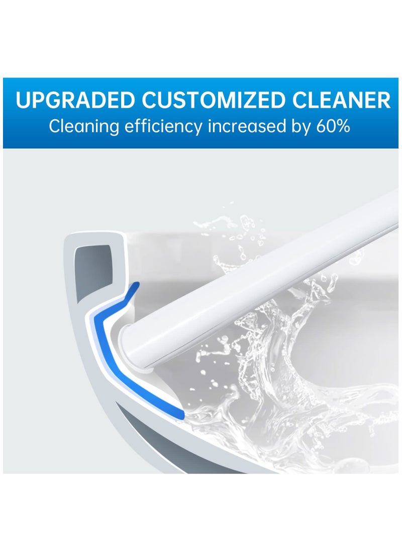 KASTWAVE 20 Count Disposable Toilet Wand Heads Brush Compatible with Clorox Wand Refills  - Image 4